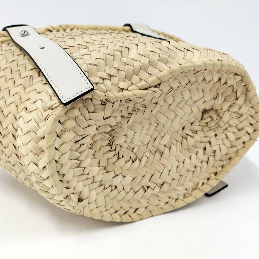 Loewe Basket Bag Small Straw Anagram — view 5