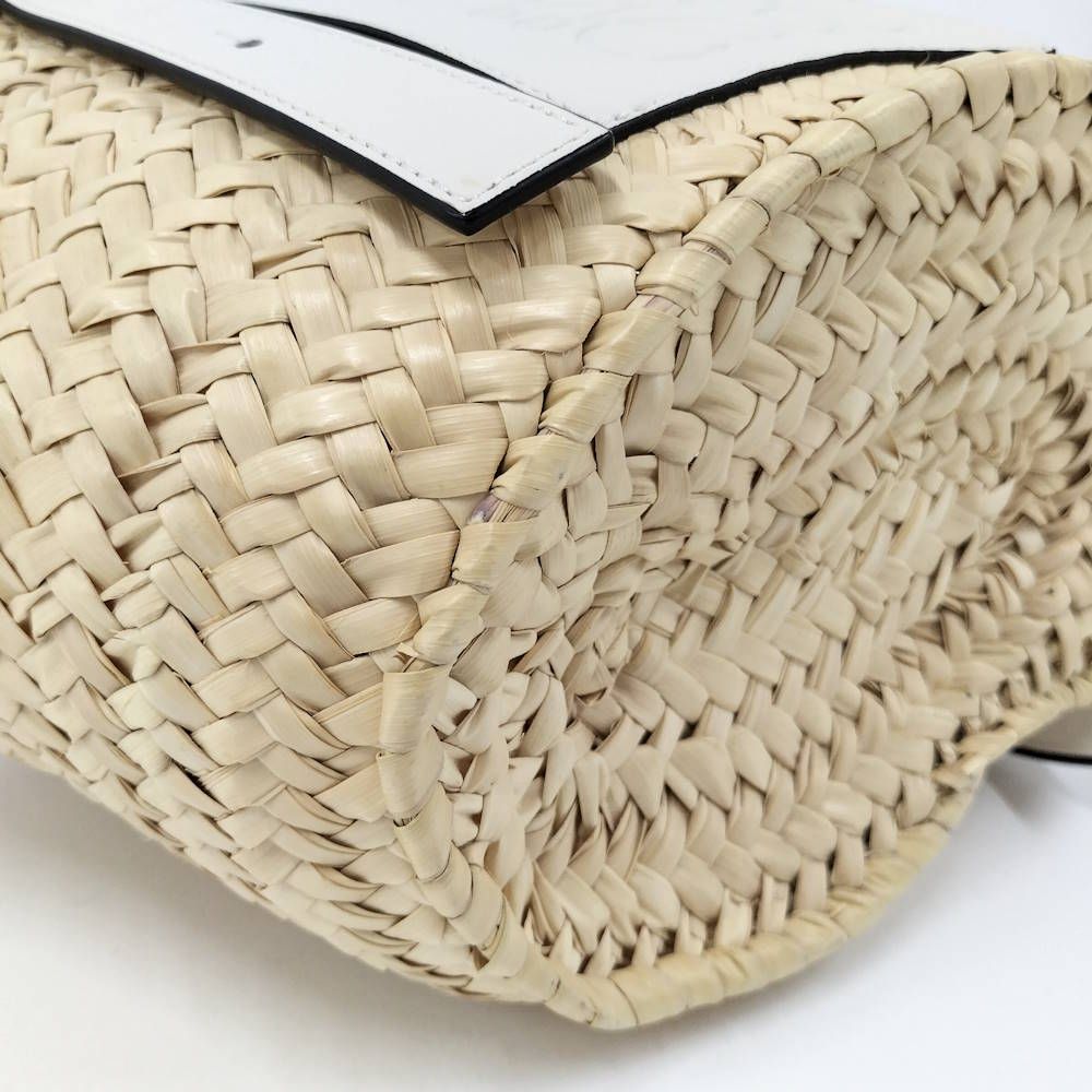 Loewe Basket Bag Small Straw Anagram — view 3