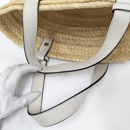 Loewe Basket Bag Small Straw Anagram — view 6