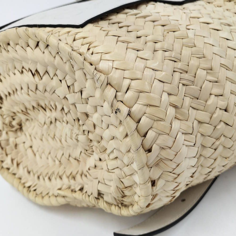 Loewe Basket Bag Small Straw Anagram — view 4