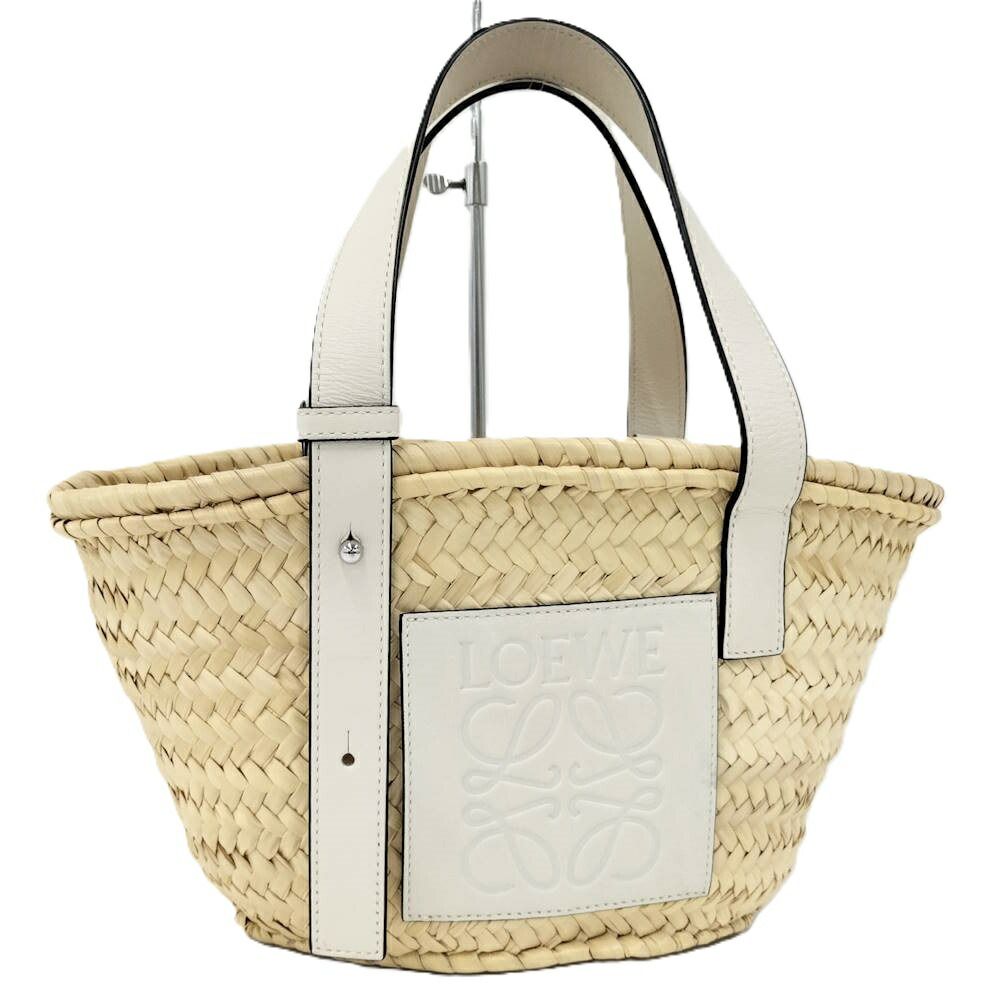 Loewe Basket Bag Small Straw Anagram