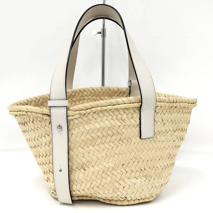 Loewe Basket Bag Small Straw Anagram — view 2