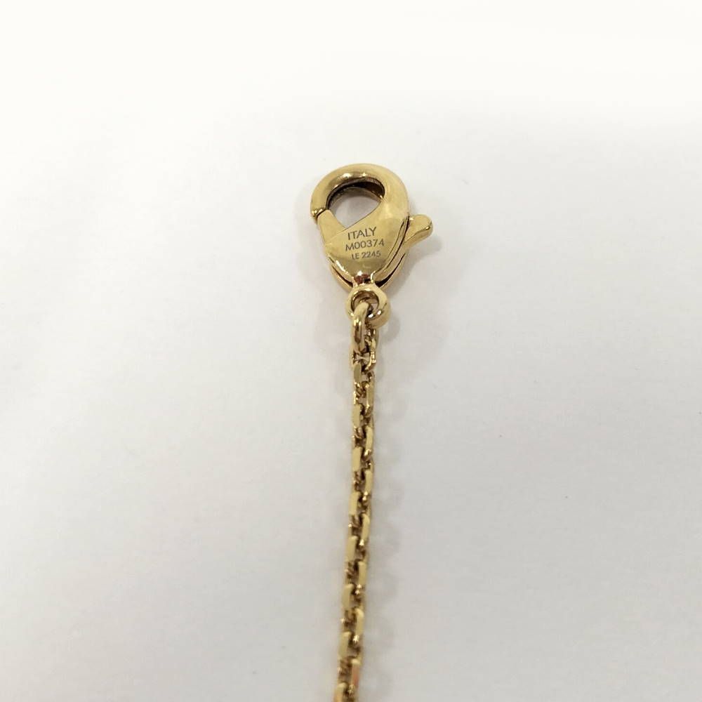 Louis Vuitton Bracelet Strass Plated Gold Monogram Flower — view 5