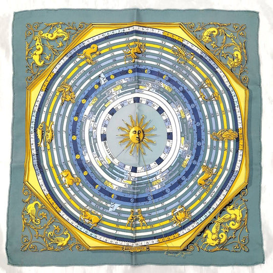 Hermes Gavroche Astrology Scarf