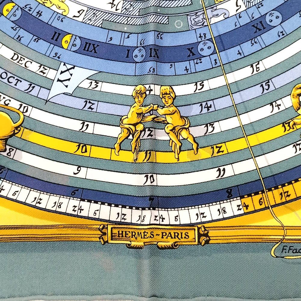Hermes Gavroche Astrology Scarf — view 2