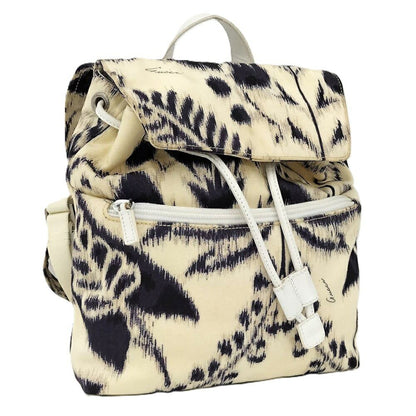 Gucci Backpack Nylon Ivory Navy 003