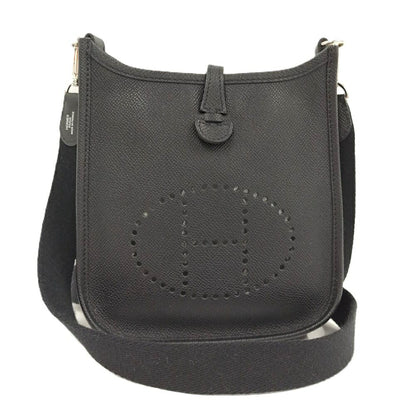 Hermes Evelyne TPM Amazon 16 Shoulder Bag Taurillon Clemence Black