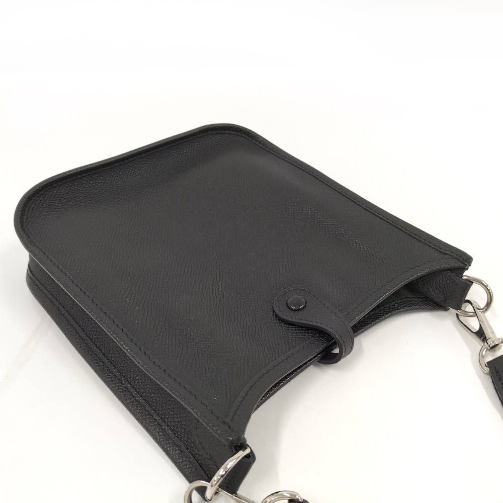 Hermes Evelyne TPM Amazon 16 Shoulder Bag Taurillon Clemence Black — view 6