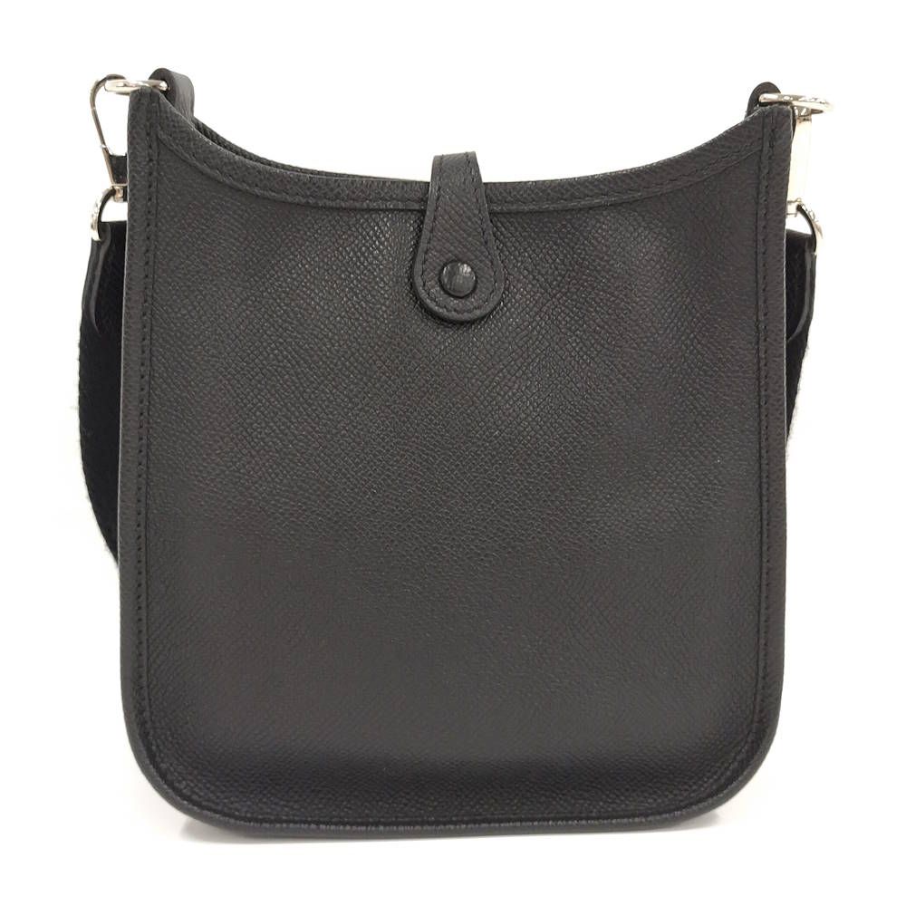 Hermes Evelyne TPM Amazon 16 Shoulder Bag Taurillon Clemence Black — view 2