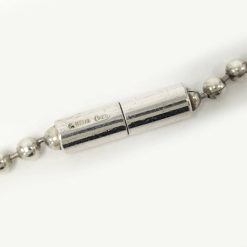 Gucci Dog Tag Necklace Silver — view 8