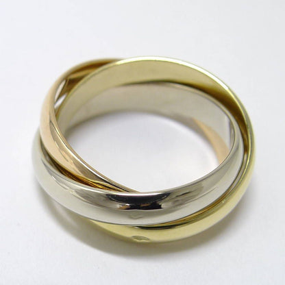 Cartier Trinity Ring YG PG 18k White Gold YG PG Three — view 4