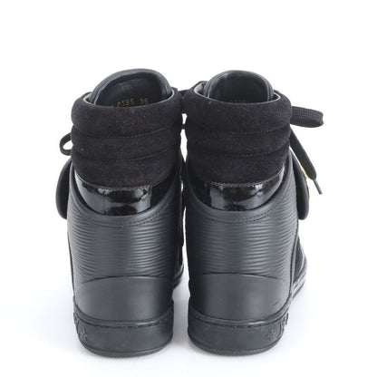 Louis Vuitton Epi Postmark Line Leather Sneakers High Cut Lace Up Shoes — view 4