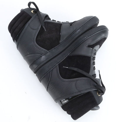 Louis Vuitton Epi Postmark Line Leather Sneakers High Cut Lace Up Shoes — view 6