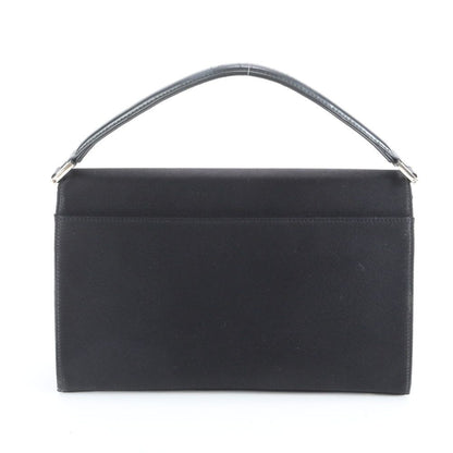Saint Laurent Yves YSL Leather Handbag Black Rem — view 3