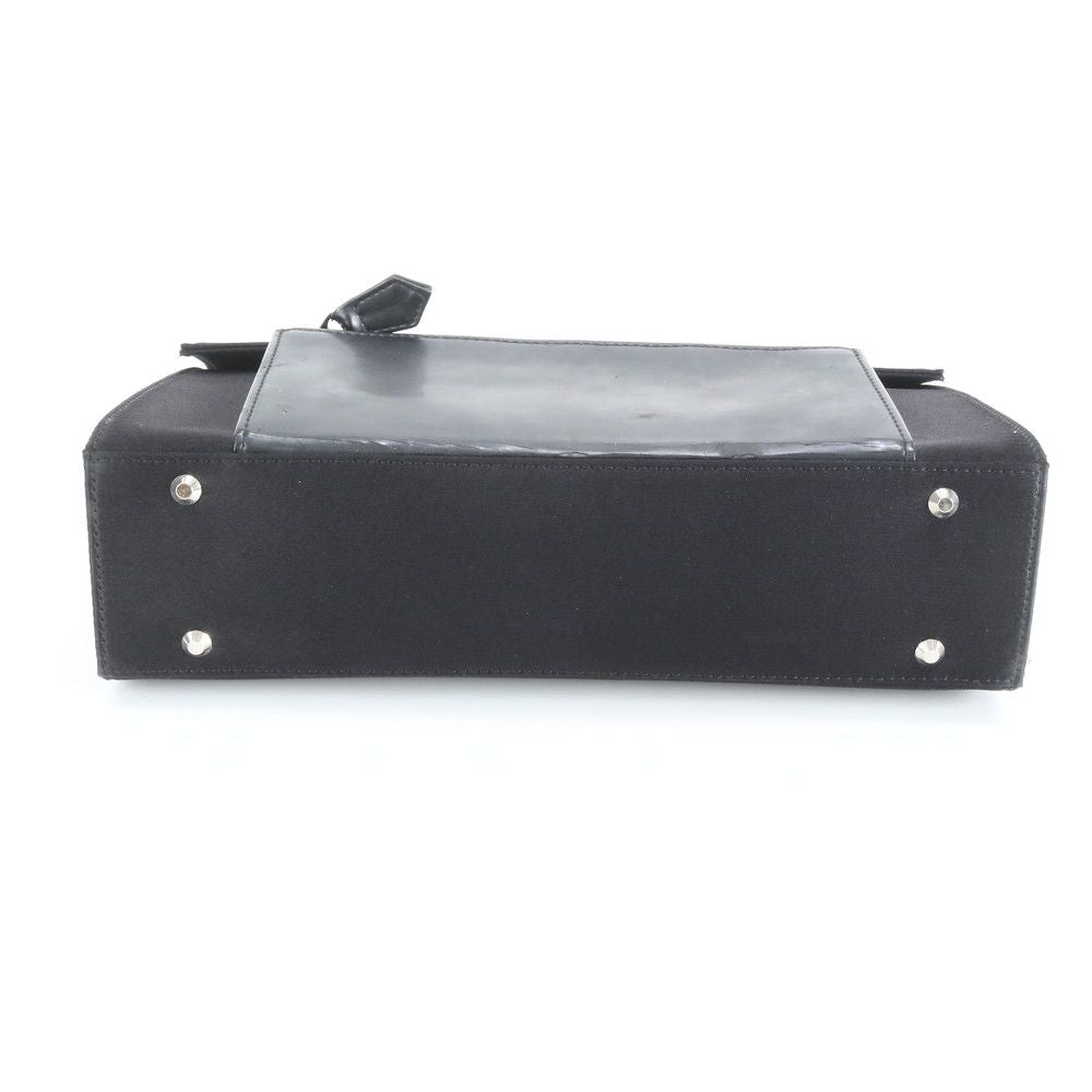 Saint Laurent Yves YSL Leather Handbag Black Rem — view 5
