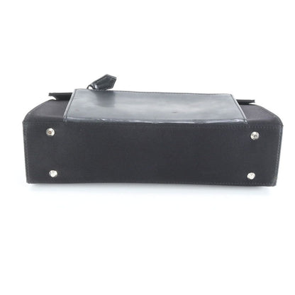 Saint Laurent Yves YSL Leather Handbag Black Rem — view 5