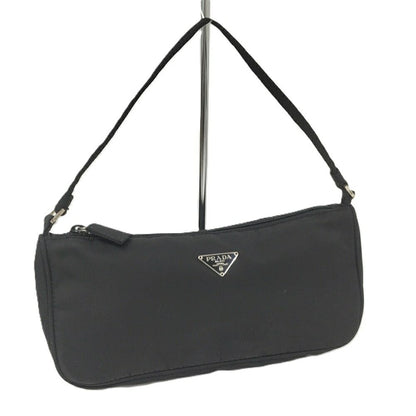 Prada Pochette Nylon Black Shoulder Bag