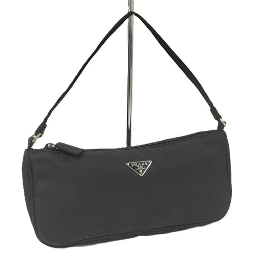 Prada Pochette Nylon Black Shoulder Bag