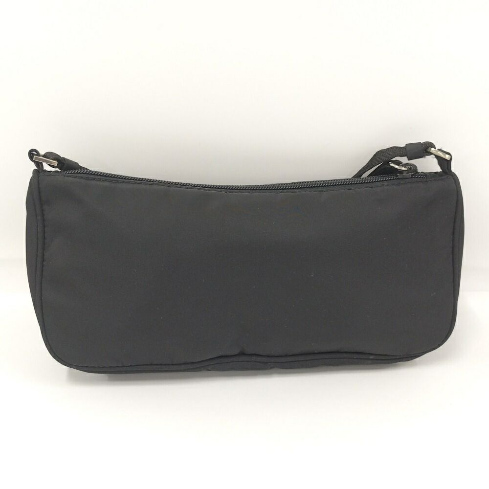 Prada Pochette Nylon Black Shoulder Bag — view 2