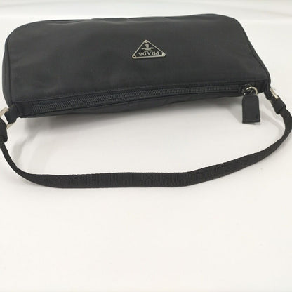 Prada Pochette Nylon Black Shoulder Bag — view 7