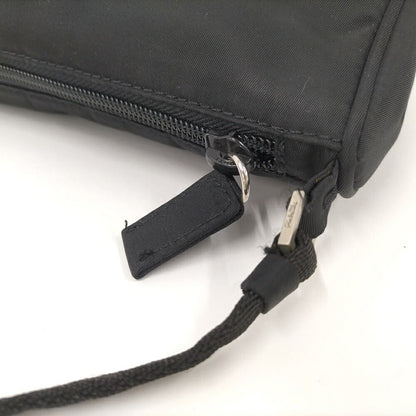 Prada Pochette Nylon Black Shoulder Bag — view 5