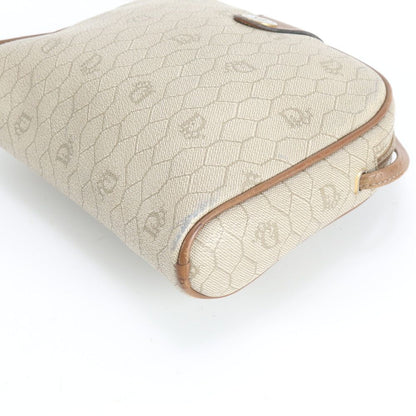 Dior Vintage Honeycomb Pattern Leather Shoulder Bag Crossbody Rem — view 5