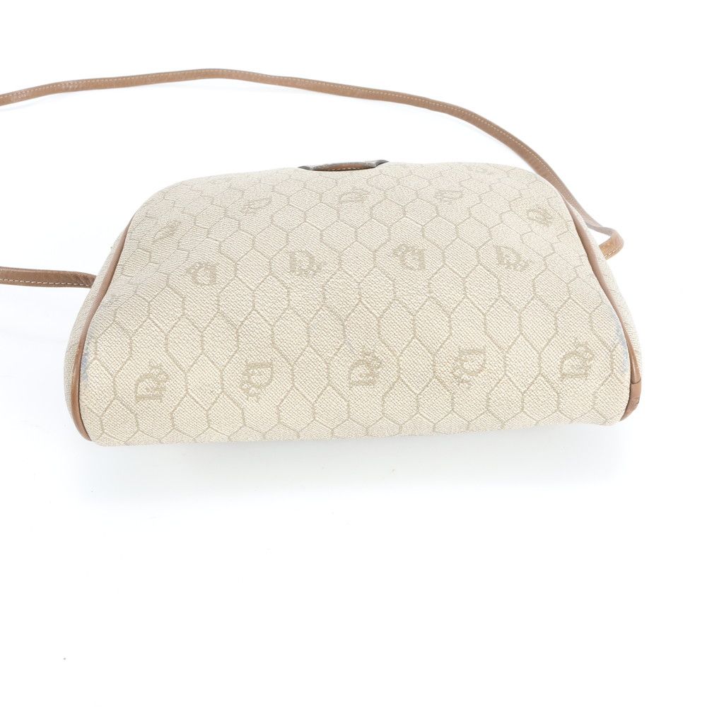 Dior Vintage Honeycomb Pattern Leather Shoulder Bag Crossbody Rem — view 6