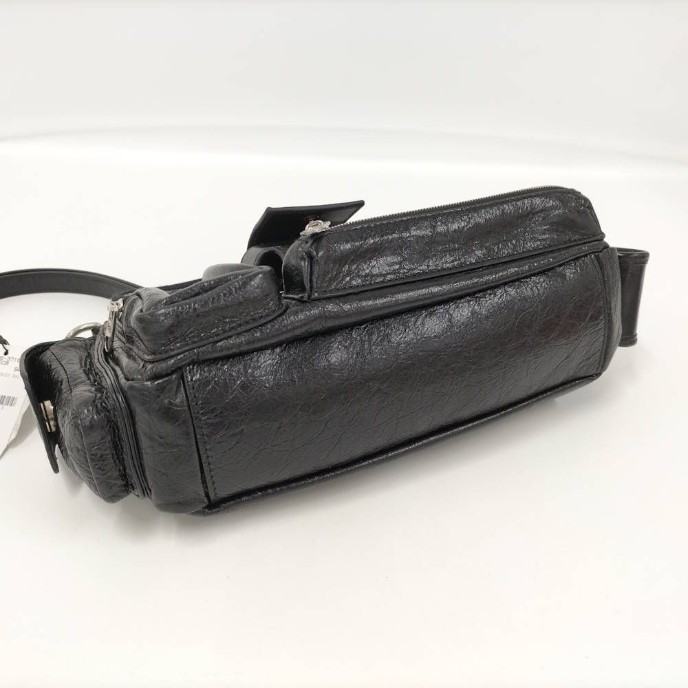 Balenciaga Super Busy Mini Crossbody Leather Black — view 4