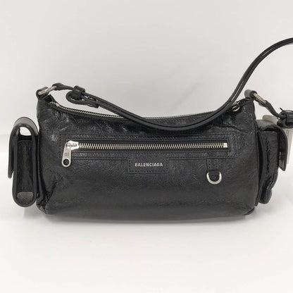 Balenciaga Super Busy Mini Crossbody Leather Black — view 2