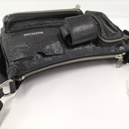 Balenciaga Super Busy Mini Crossbody Leather Black — view 7