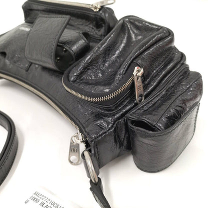 Balenciaga Super Busy Mini Crossbody Leather Black — view 5