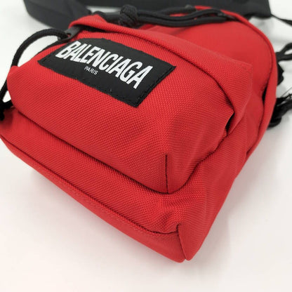 Balenciaga Explorer Mini Backpack Nylon Canvas Red — view 3