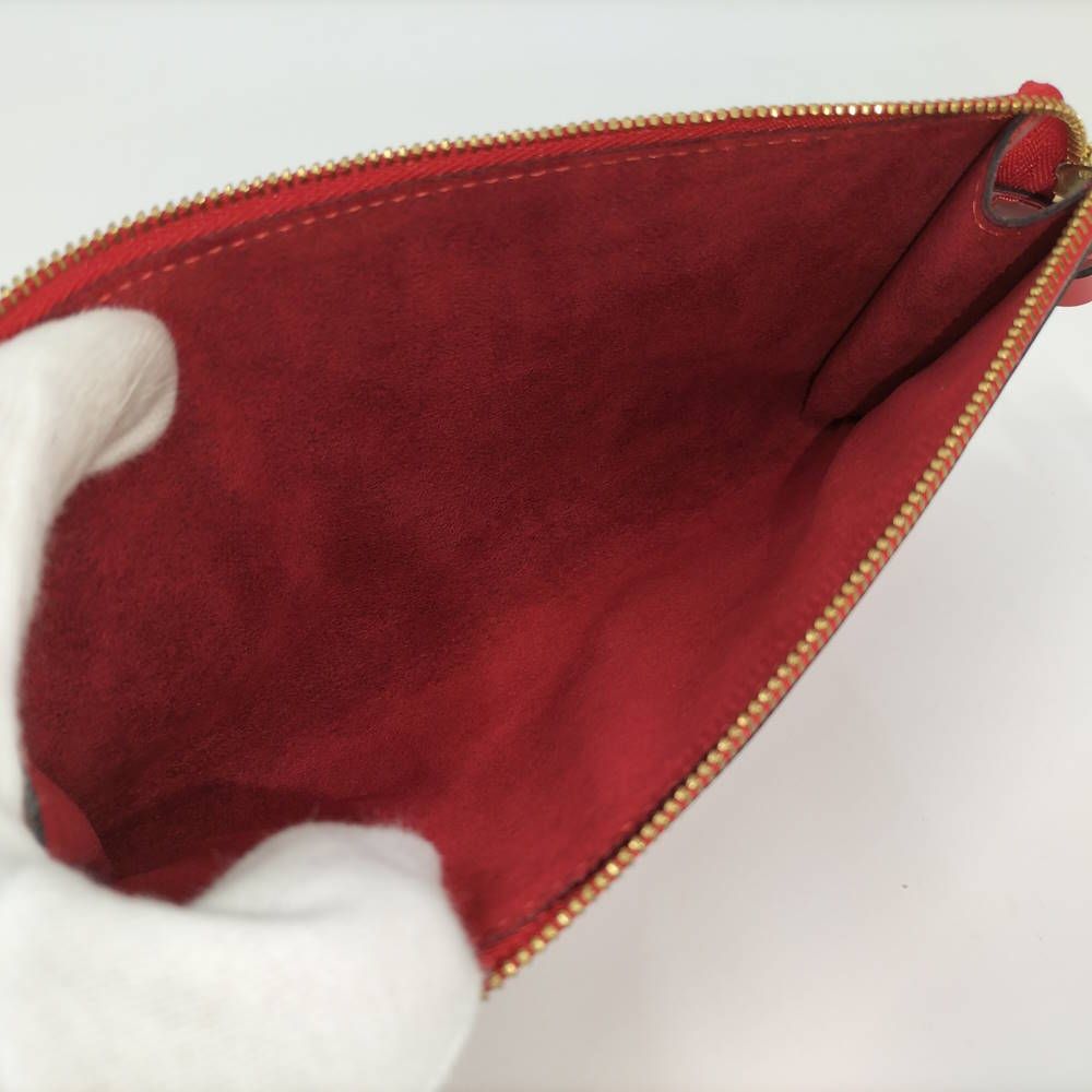 Louis Vuitton Pochette Epi Castilian Red Handbag — view 9