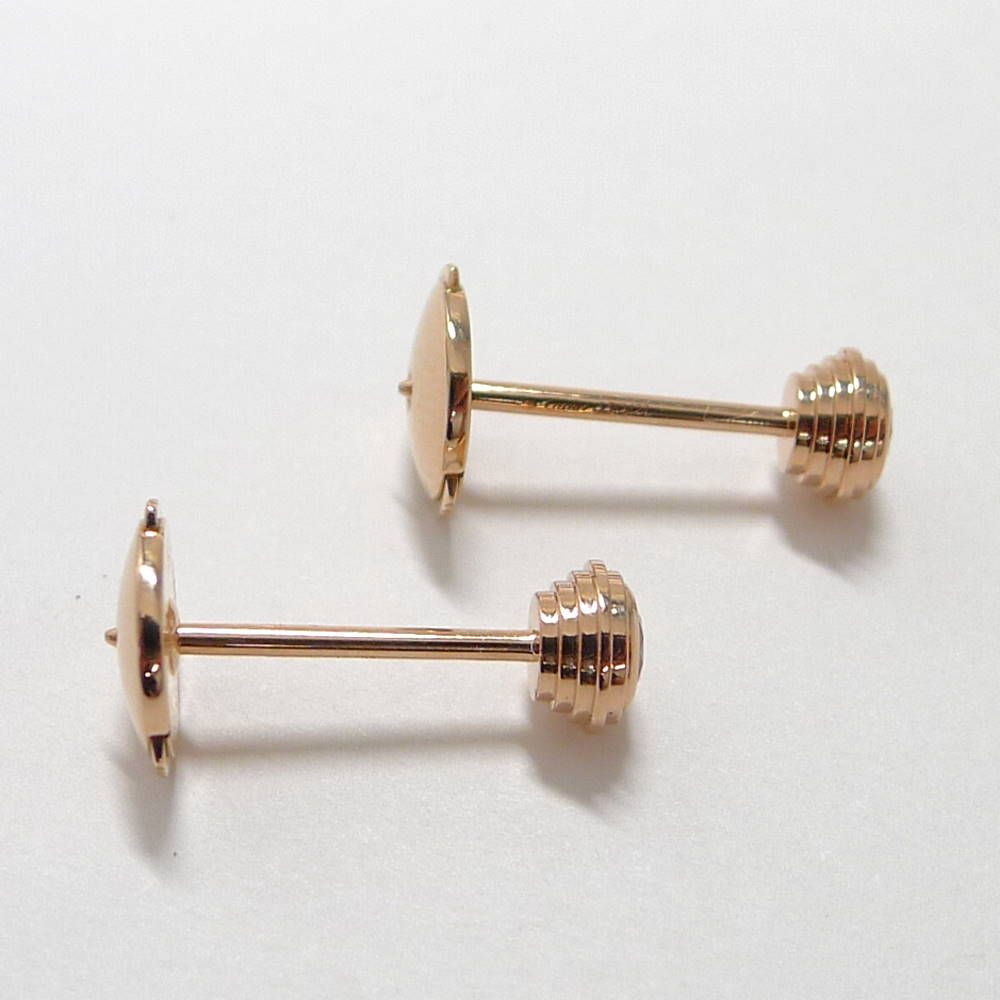 Cartier Earrings d'Amour Diamant Leger 18k Pink Gold Diamond — view 3