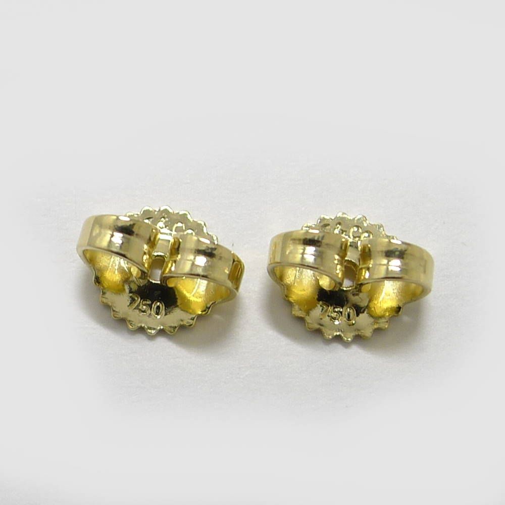 Tiffany & Co Earrings Cross Stitch 18k Yellow Gold — view 2