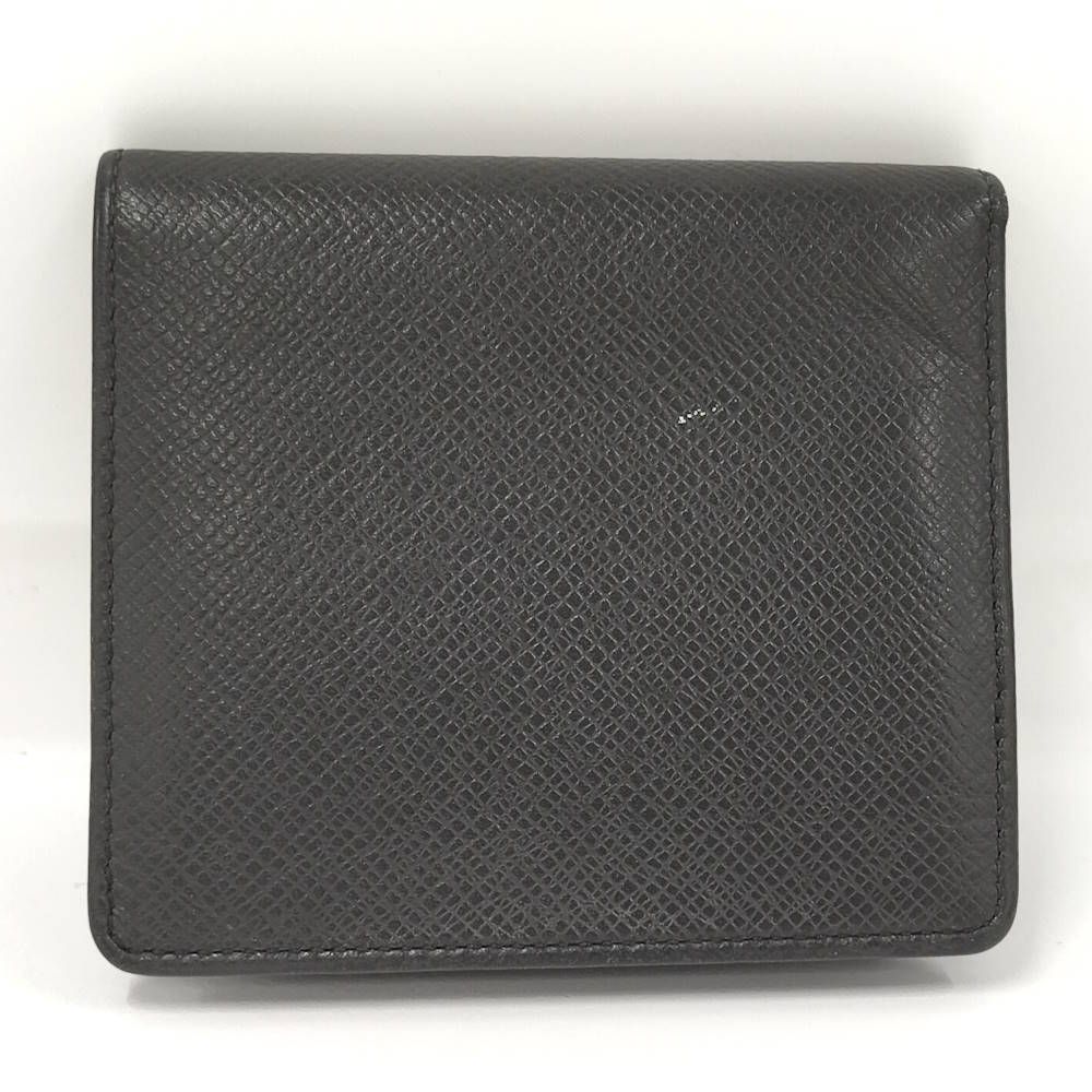 Louis Vuitton Portobier 3 Cult Cles Bifold Wallet Taiga Ardoise — view 3