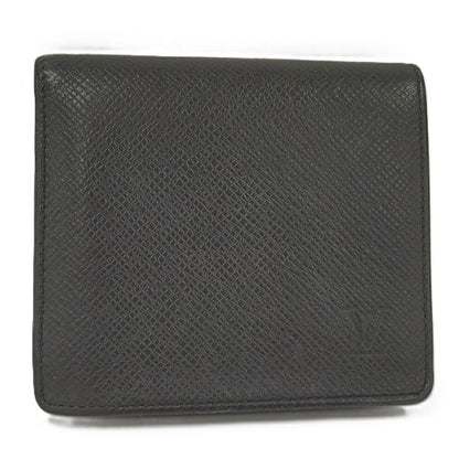 Louis Vuitton Portobier 3 Cult Cles Bifold Wallet Taiga Ardoise