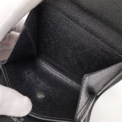 Louis Vuitton Portobier 3 Cult Cles Bifold Wallet Taiga Ardoise — view 9