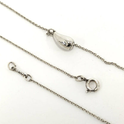 Tiffany & Co Teardrop Necklace Silver — view 4