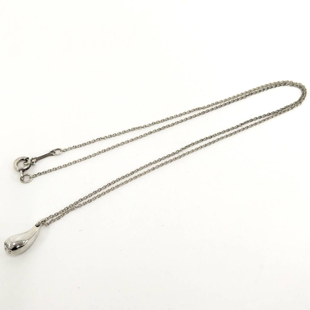 Tiffany & Co Teardrop Necklace Silver — view 3