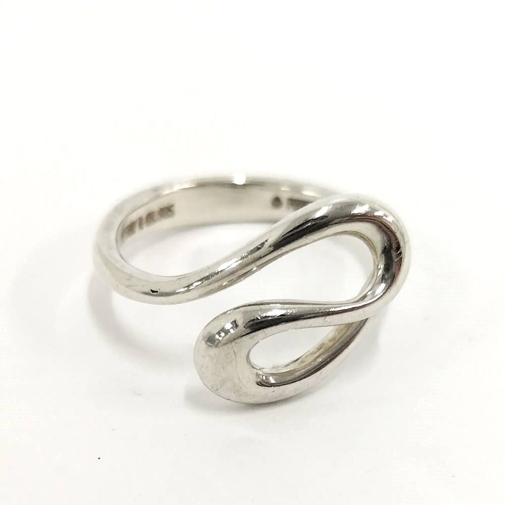 Tiffany & Co Open Wave Ring Silver