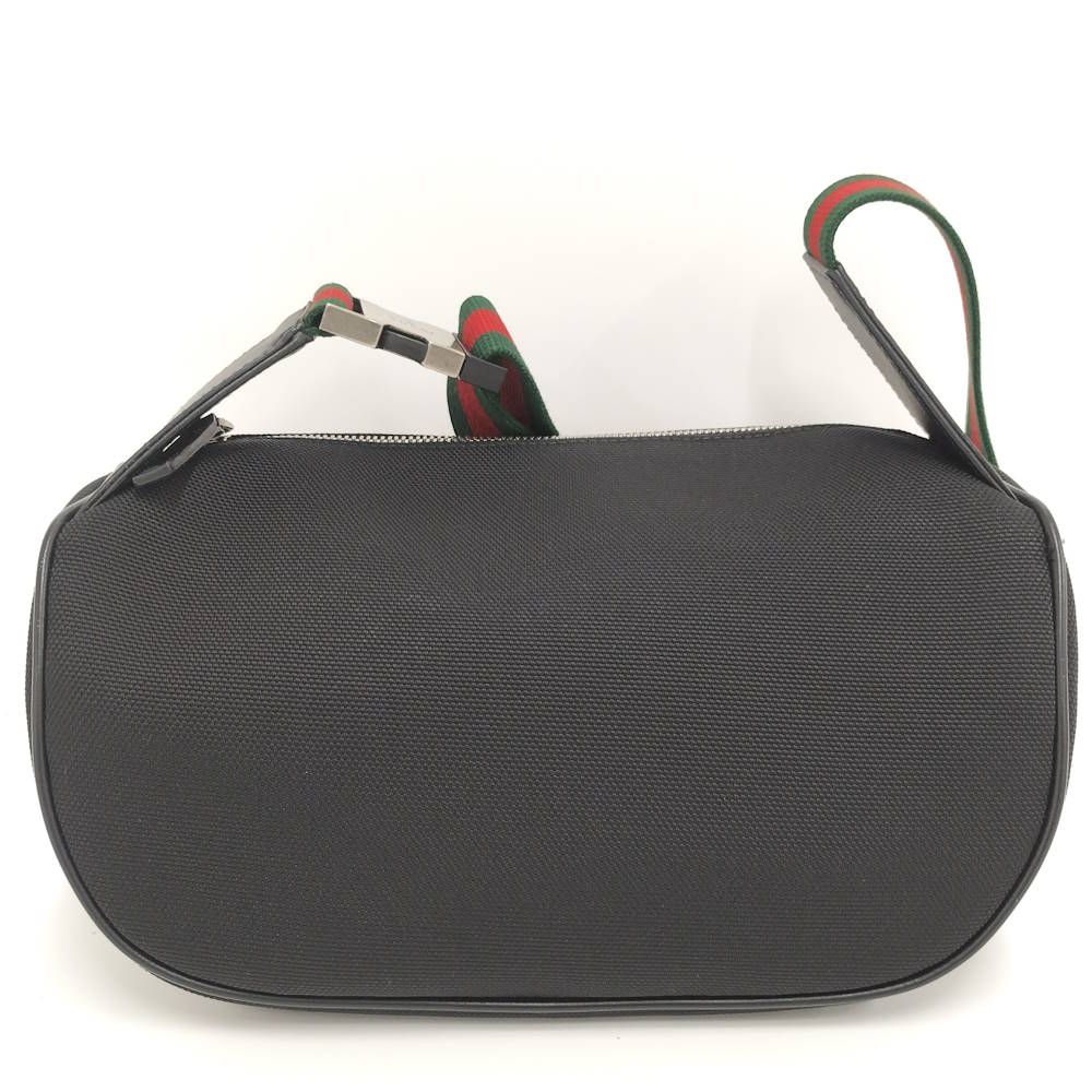 Gucci Belt Bag Sherry Line Nylon Canvas Black — view 2