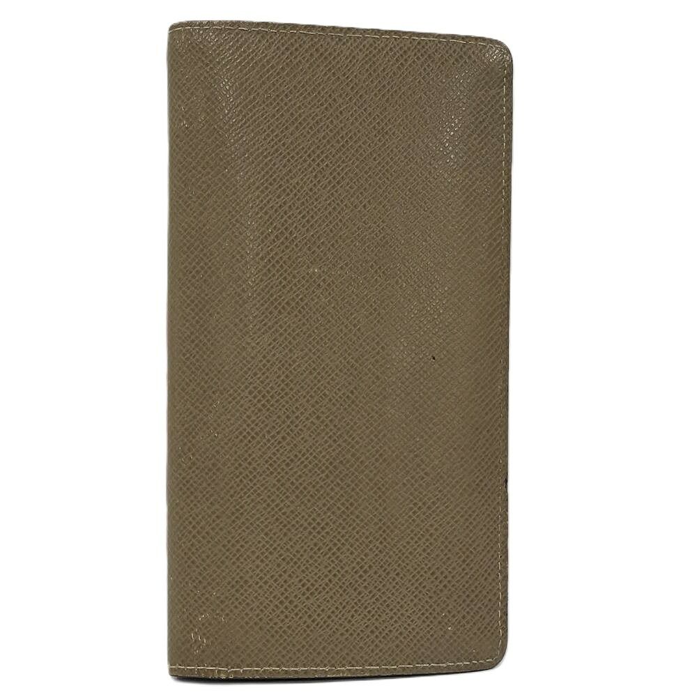 Louis Vuitton Portefeuille Brazza Bifold Wallet Taiga Ural