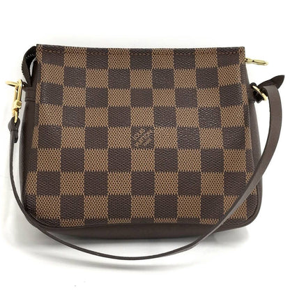 Louis Vuitton Trousse Makeup Handbag Damier Ebene — view 2