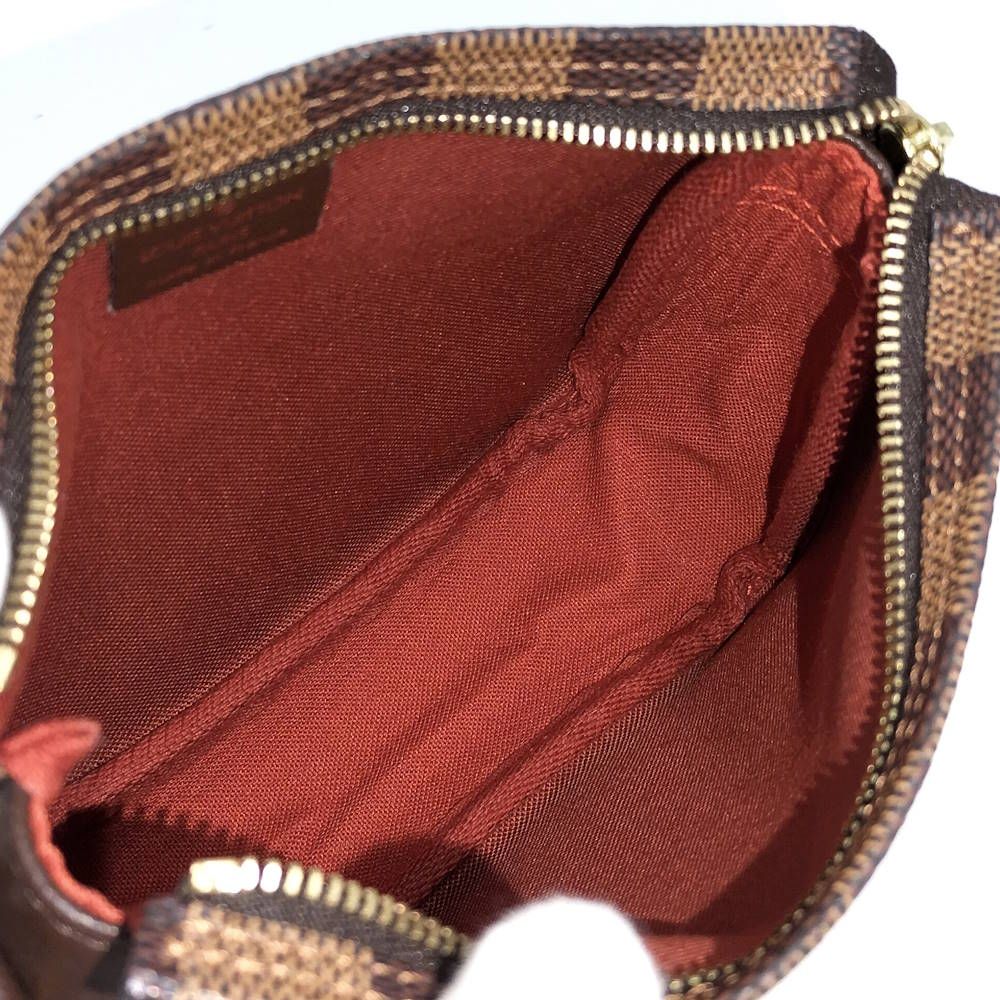 Louis Vuitton Trousse Makeup Handbag Damier Ebene — view 9