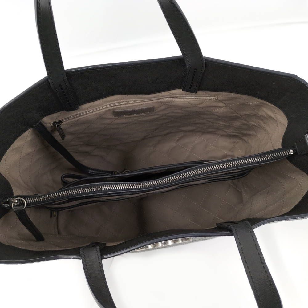 Chanel 2-Way Bag Caviar Leather Black — view 8