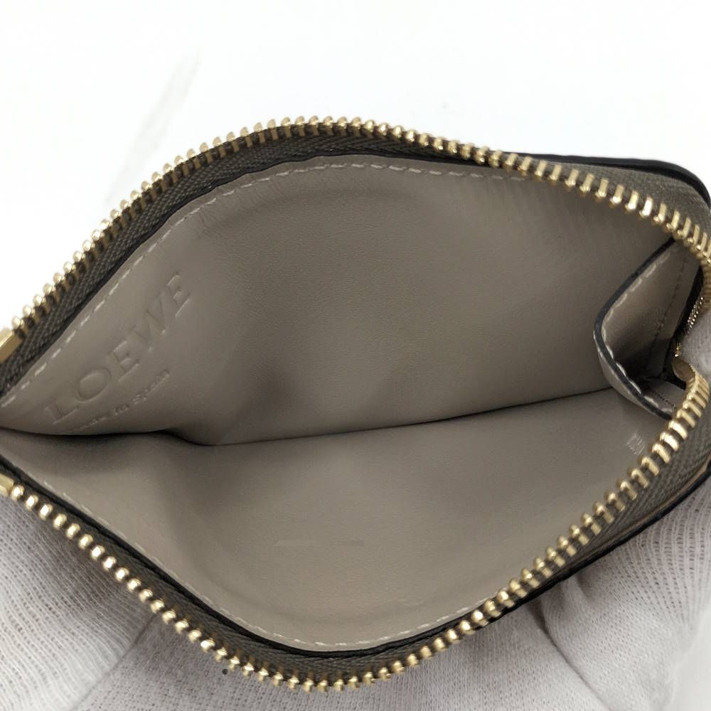 Loewe Fragment Case Coin Card Holder Leather Bicolor — view 8