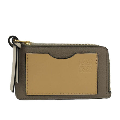 Loewe Fragment Case Coin Card Holder Leather Bicolor