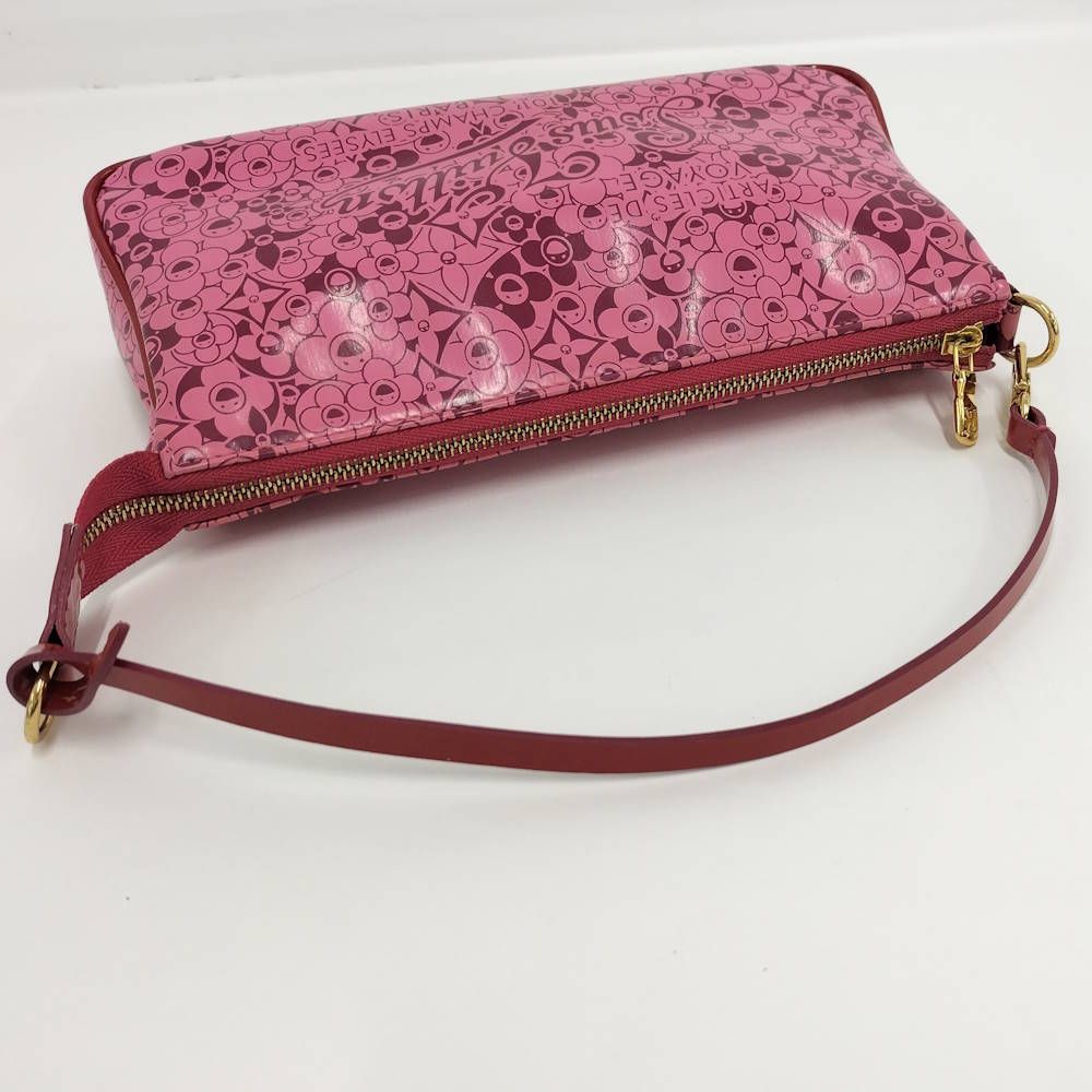 Louis Vuitton Cosmic Blossom Pochette Pouch Takashi Murakami Collaboration — view 7