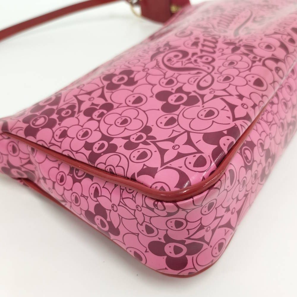 Louis Vuitton Cosmic Blossom Pochette Pouch Takashi Murakami Collaboration — view 3